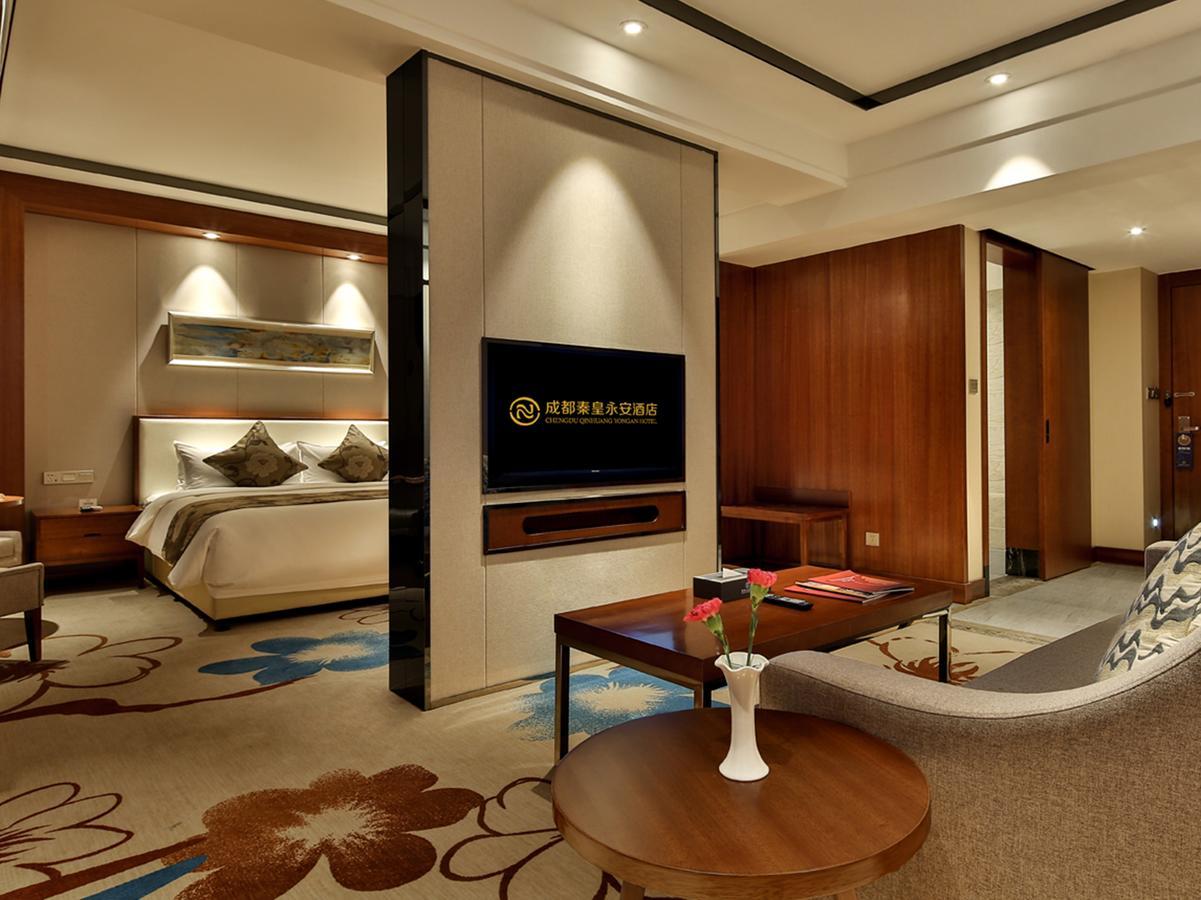 Qin Huang Yong An Hotel Chengdu Esterno foto